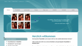 What Passbilder-bielefeld.de website looked like in 2018 (6 years ago)