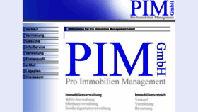 What Pim-gmbh.de website looked like in 2018 (6 years ago)
