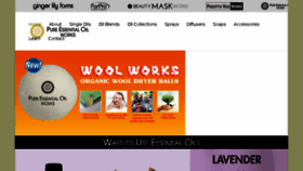 What Pureessentialoilworks.com website looked like in 2018 (6 years ago)