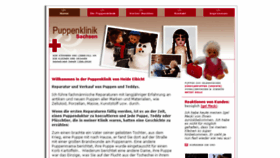What Puppenklinik-sachsen.de website looked like in 2018 (6 years ago)