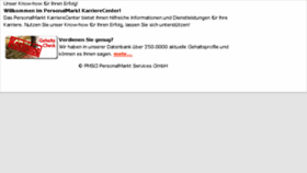 What Personalmarkt.gehaltsvergleich.com website looked like in 2018 (6 years ago)