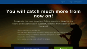 What Pinfishing.com website looked like in 2018 (6 years ago)