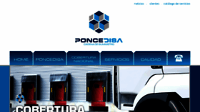 What Poncedisa.com website looked like in 2018 (6 years ago)