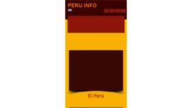 What Peruinformation.org website looked like in 2018 (6 years ago)