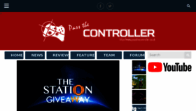 What Passthecontroller.co.uk website looked like in 2018 (6 years ago)