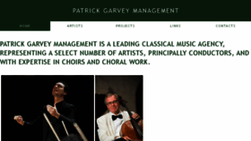 What Patrickgarvey.com website looked like in 2018 (6 years ago)