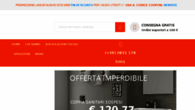 What Pianetaffari.it website looked like in 2018 (6 years ago)