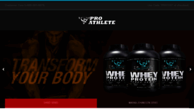 What Proathlete.in website looked like in 2018 (6 years ago)