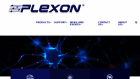 What Plexon.com website looked like in 2018 (6 years ago)