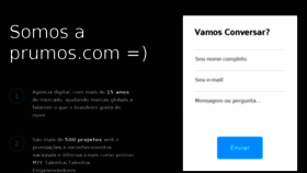 What Prumos.com website looked like in 2018 (6 years ago)