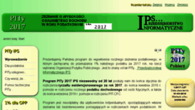 What Pityng.pl website looked like in 2018 (6 years ago)