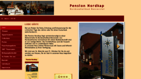 What Pension-nordkap.de website looked like in 2018 (6 years ago)