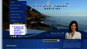 What Pacificcoastmedicine.com website looked like in 2018 (6 years ago)