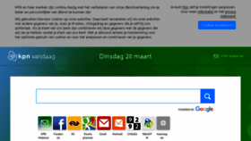 What Planet.nl website looked like in 2018 (6 years ago)