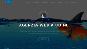 What Pinguyweb.it website looked like in 2018 (6 years ago)