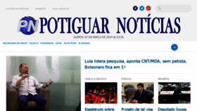 What Potiguarnoticias.com.br website looked like in 2018 (6 years ago)