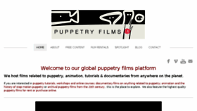 What Puppetryfilms.com website looked like in 2018 (6 years ago)