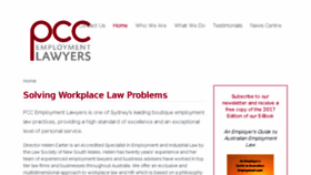 What Pcclawyers.com.au website looked like in 2018 (6 years ago)
