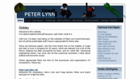 What Peterlynnhimself.com website looked like in 2018 (6 years ago)