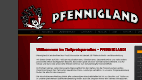 What Pfennigland.de website looked like in 2018 (6 years ago)