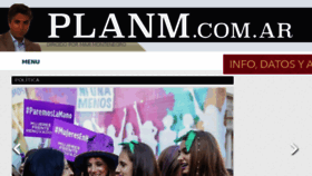 What Planm.com.ar website looked like in 2018 (7 years ago)