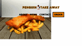 What Penguintakeaway.ie website looked like in 2018 (6 years ago)
