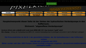 What Pixelrichter.de website looked like in 2018 (6 years ago)