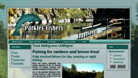 What Parkleyfishery.co.uk website looked like in 2018 (6 years ago)