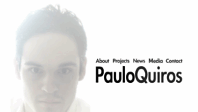 What Pauloquiros.com website looked like in 2018 (6 years ago)