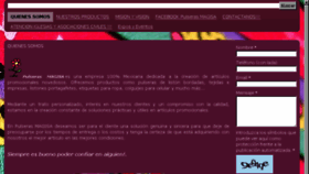 What Promocionalestextiles.com website looked like in 2018 (6 years ago)