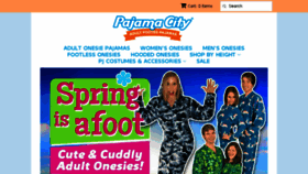 What Pajamacity.com website looked like in 2018 (6 years ago)