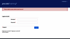 What Projobtraining.de website looked like in 2018 (8 years ago)