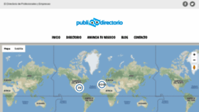 What Publidirectorio.com website looked like in 2018 (6 years ago)