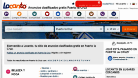 What Puertocruz.locanto.com.ve website looked like in 2018 (6 years ago)