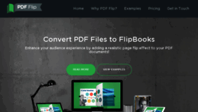 What Pdf-flip.com website looked like in 2018 (6 years ago)