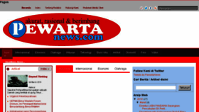 What Pewartanews.com website looked like in 2018 (6 years ago)