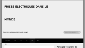 What Priseselectriques.info website looked like in 2018 (6 years ago)