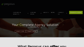 What Pegasussystems.com website looked like in 2018 (6 years ago)