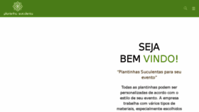 What Plantinhasuculenta.com.br website looked like in 2018 (6 years ago)