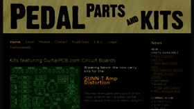 What Pedalpartsandkits.com website looked like in 2018 (6 years ago)