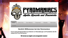 What Pyromaniacs-werdau.de website looked like in 2018 (6 years ago)