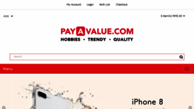 What Payavalue.com website looked like in 2018 (6 years ago)