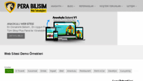 What Perabilisim.com website looked like in 2018 (6 years ago)