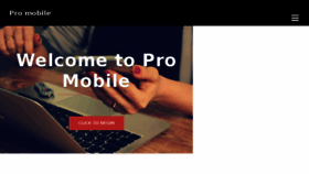 What Pro-mobile.shop website looked like in 2018 (6 years ago)