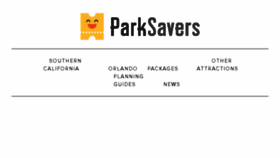 What Parksavers.com website looked like in 2018 (6 years ago)