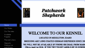 What Patchworkshepherds.com website looked like in 2018 (6 years ago)