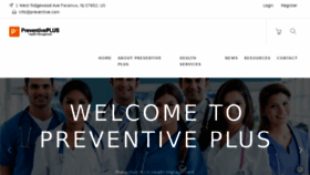 What Preventive.com website looked like in 2018 (6 years ago)