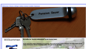 What Pensionsauer.de website looked like in 2018 (6 years ago)