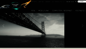 What Phone-line.de website looked like in 2018 (7 years ago)