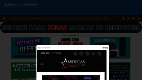 What Portalazamerica.tv website looked like in 2018 (6 years ago)